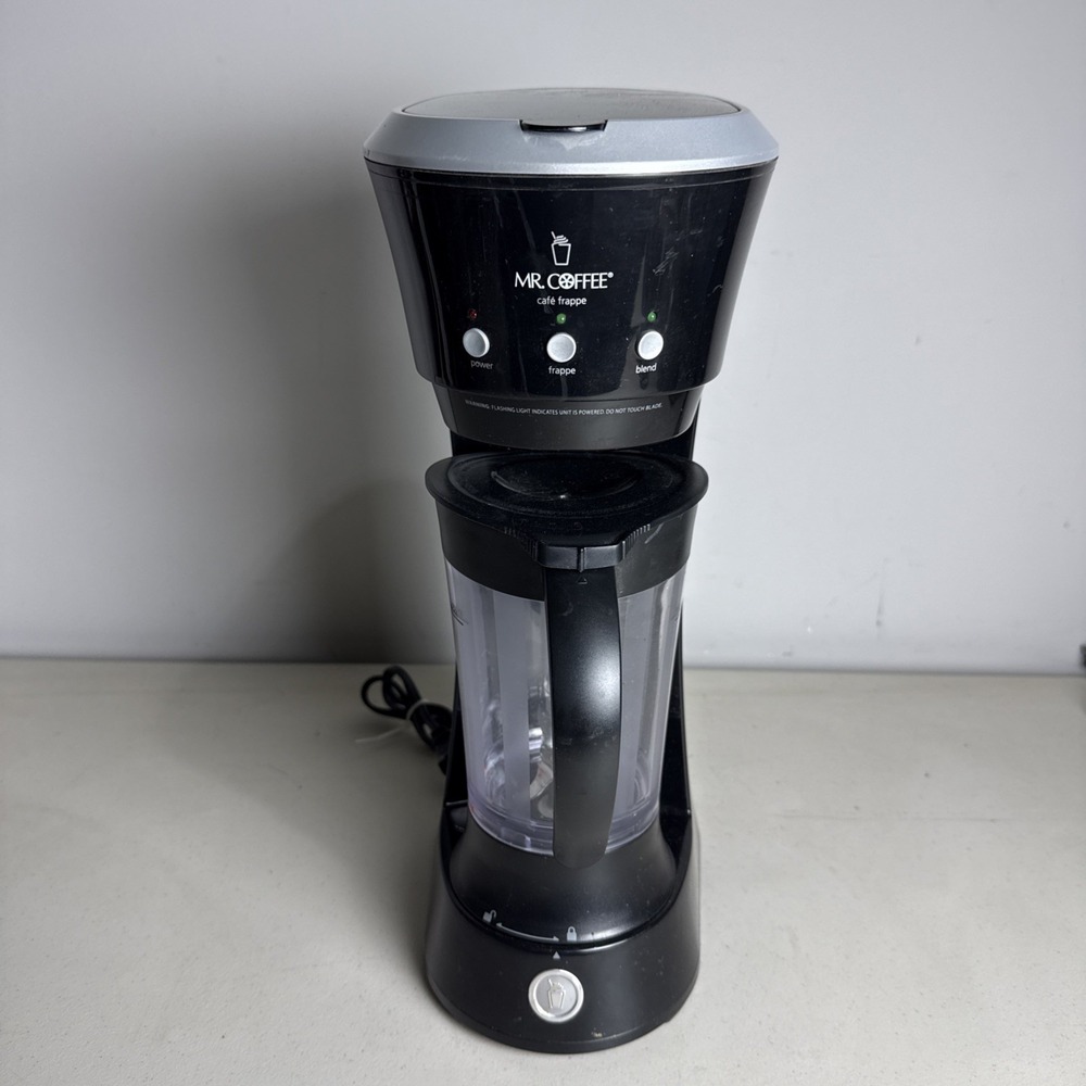 Mr. Coffee Cafe Frappe Automatic Frappe Frozen Blender Coffee Maker BVMC-FM1